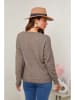 Soft Cashmere Sweter w kolorze szarobrązowym