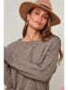 Soft Cashmere Sweter w kolorze szarobrązowym
