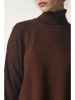 Happiness Istanbul Rollkragenpullover in Braun