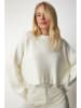 Happiness Istanbul Pullover in Weiß