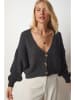 Happiness Istanbul Cardigan in Anthrazit