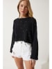Happiness Istanbul Pullover in Schwarz