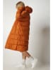 Happiness Istanbul Steppmantel in Orange