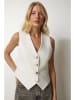 Happiness Istanbul Bodywarmer wit