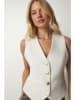 Happiness Istanbul Bodywarmer wit