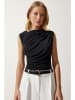 Happiness Istanbul Top in Schwarz