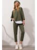 Trend Alaçatı Stili 2tlg. Outfit in Khaki