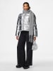 Pieces Steppjacke in Silber