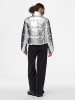 Pieces Steppjacke in Silber