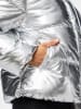 Pieces Steppjacke in Silber