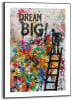 Orangewallz Druk artystyczny "Party Ladder" w ramce - 50 x 70 cm