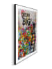 Orangewallz Druk artystyczny "Party Ladder" w ramce - 50 x 70 cm