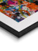 Orangewallz Druk artystyczny "Party Ladder" w ramce - 50 x 70 cm
