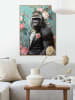 Orangewallz Ingelijste kunstdruk "Monkey Suit" - (B)50 x (H)70 cm