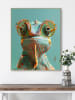 Orangewallz Gerahmter Kunstdruck "Karma Chameleon"