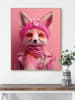 Orangewallz Ingelijste kunstdruk "Foxy Fox" - (B)40 x (H)50 cm