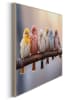 Orangewallz Druk artystyczny "Birds in Pastel" w ramce
