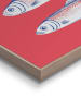 Orangewallz Gerahmter Kunstdruck "Sardines"