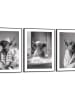 Orangewallz 3-delige set: ingelijste kunstdrukken "Highlander Wake Up" - (B)30 x (H)40 cm