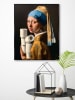 Orangewallz Ingelijste kunstdruk "Toilet Pearl Girl" - (B)40 x (H)50 cm