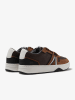 Lacoste Leder-Sneakers "L001 223 2 Sma" in Braun/ Schwarz