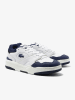 Lacoste Leren sneakers "Lineshot 223 2 Sma" wit/donkerblauw