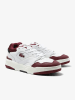 Lacoste Skórzane sneakersy "Lineshot 223 2 Sma" w kolorze biało-czerwonym