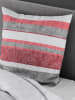 Bierbaum Biber beddengoedset grijs/rood
