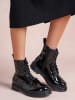 Foreverfolie Boots in Schwarz