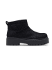 Foreverfolie Ankle-Boots in Schwarz