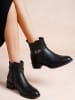 Foreverfolie Boots in Schwarz