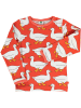 Småfolk Longsleeve oranje/wit
