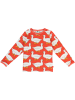 Småfolk Longsleeve oranje/wit