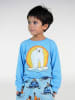 Småfolk Longsleeve blauw/geel