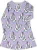 Småfolk Kleid in Lila/ Weiß