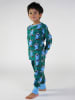 Småfolk Pyjama groen/blauw
