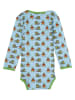 Småfolk Romper lichtblauw/groen