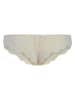 Skiny Stringi w kolorze kremowym