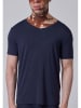 Skiny Pyjamashirt donkerblauw