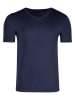 Skiny Pyjamashirt donkerblauw