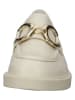 Paul Green Leder-Mokassins in Creme