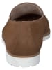 Paul Green Leder-Slipper  in Hellbraun