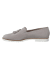 Paul Green Leder-Slipper  in Grau