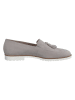 Paul Green Leder-Slipper  in Grau
