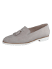 Paul Green Leder-Slipper  in Grau