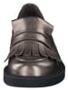 Paul Green Leder-Slipper  in Braun/ Gold