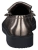 Paul Green Leder-Slipper  in Braun/ Gold
