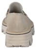 Paul Green Leder-Mokassins in Beige