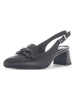 Gabor Leder-Slingpumps  in Schwarz