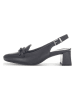 Gabor Leder-Slingpumps  in Schwarz